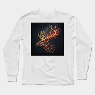 Stag Wisps 12 Long Sleeve T-Shirt